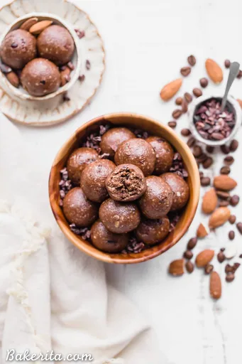 Mocha Almond Fat Balls