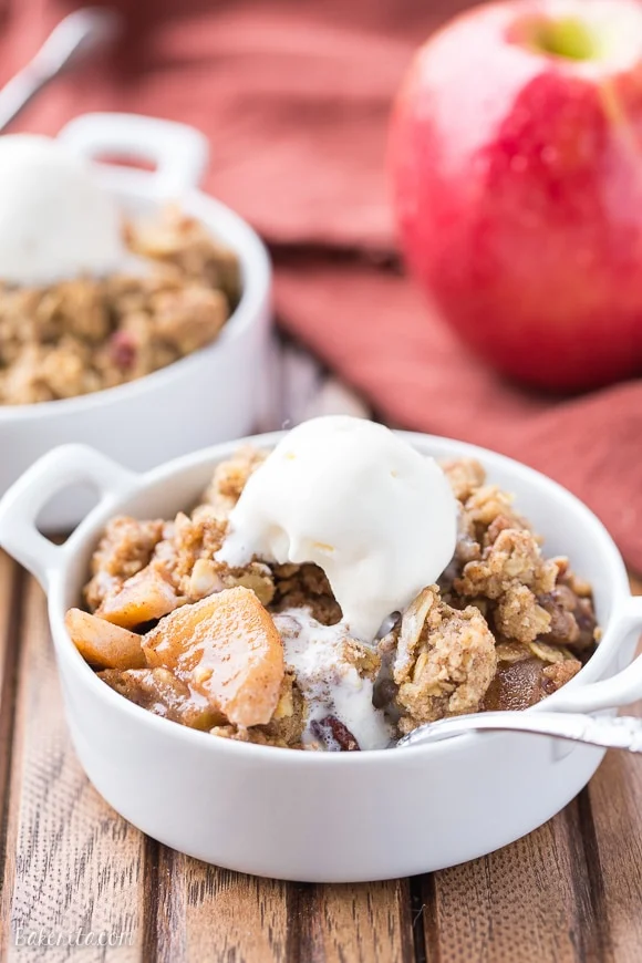 Oatmeal Cookie Apple Crisp