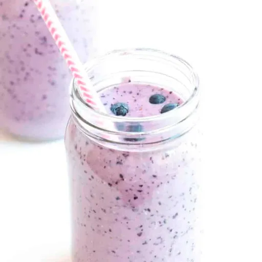 Batido de Arándanos con Bebida de Avena