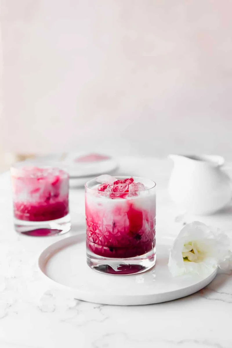 Iced Beetroot Latte