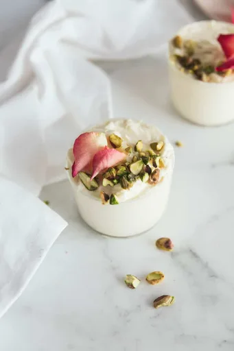 Rose & White Chocolate Mousse