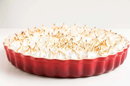 Merengue de limón refrescante
