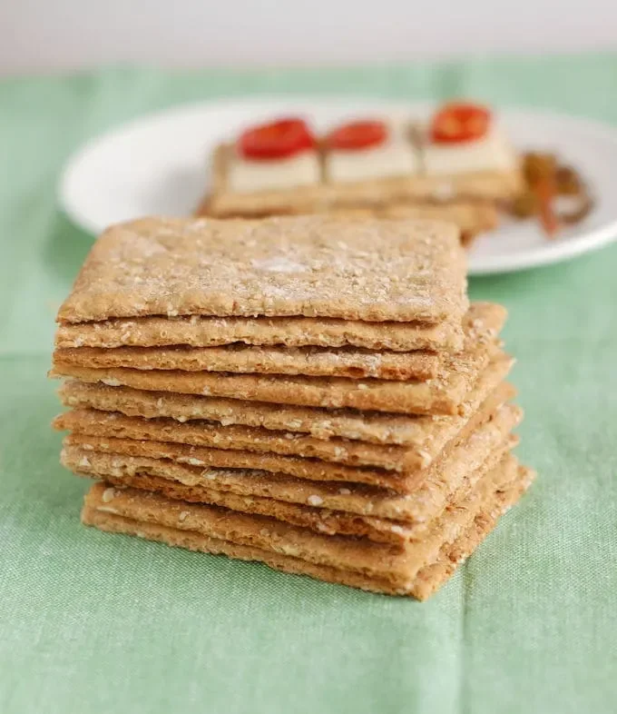 Oatmeal Crispbreads (Oatmeal Knäckebröd)