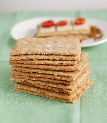 Pan crujiente de avena (Oatmeal Knäckebröd)