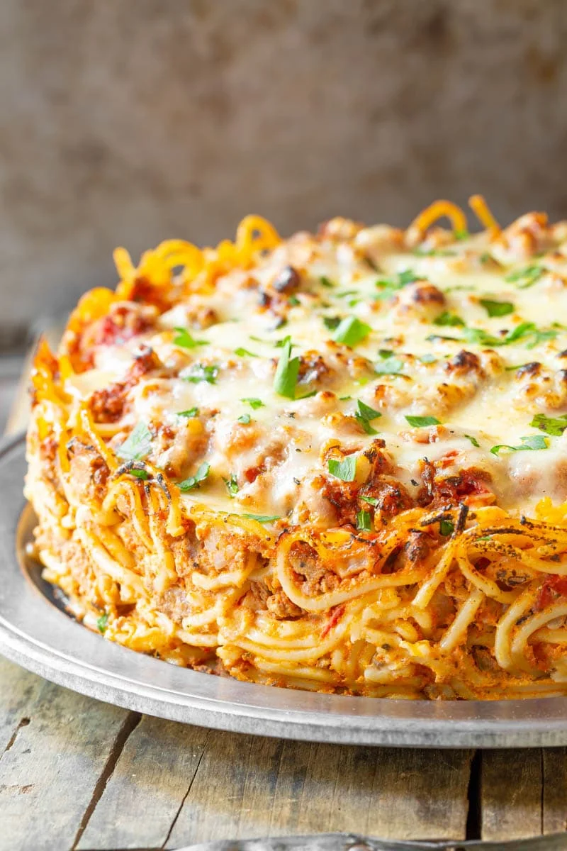 Spaghetti Pie Recipe