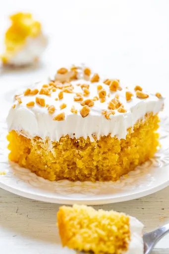 Toffee Butterscotch Cake