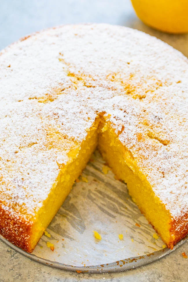 Lemon Olive Oil Cake