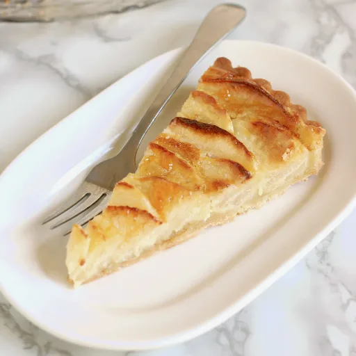 Tarta de manzana y frangipane