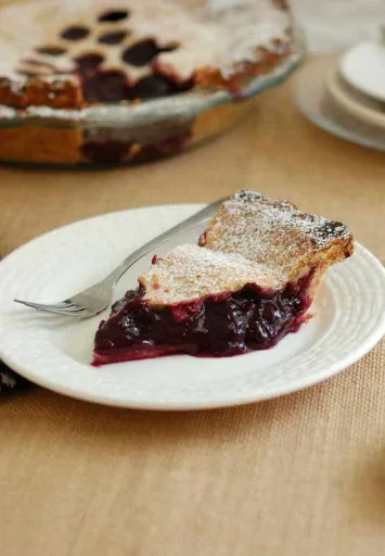 Concord Grape Pie