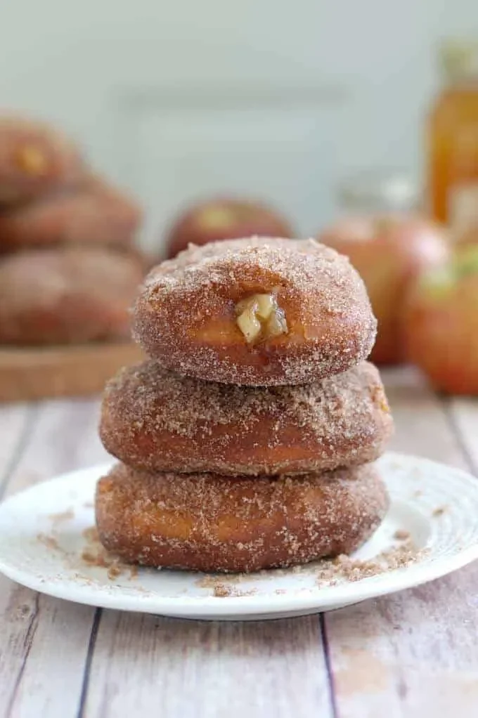 Apple Filled Cider Donuts