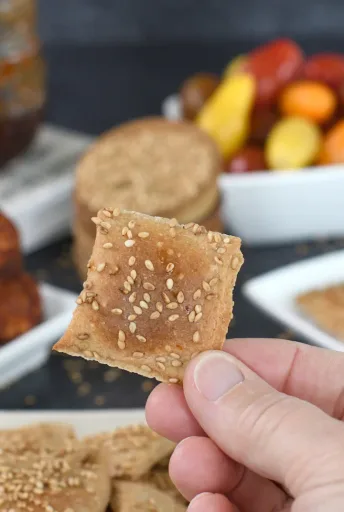 Galletas de Trigo Integral con Masa Madre