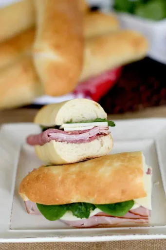 Sourdough Hoagie Rolls