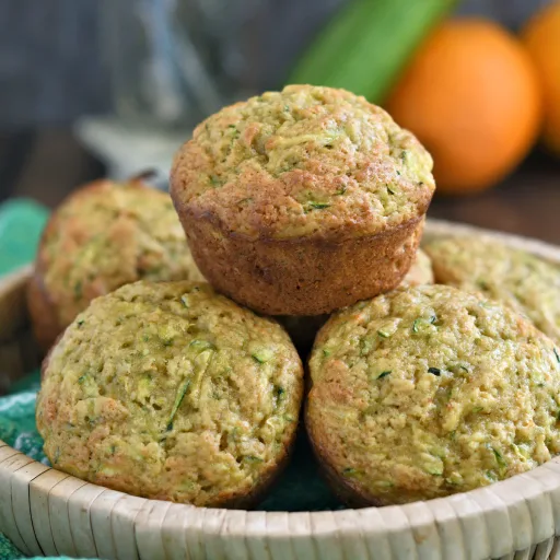Muffins de calabacín