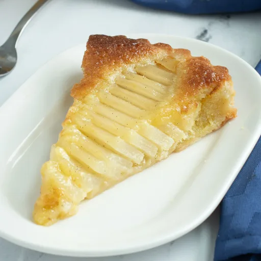 Tarta de pera y frangipane