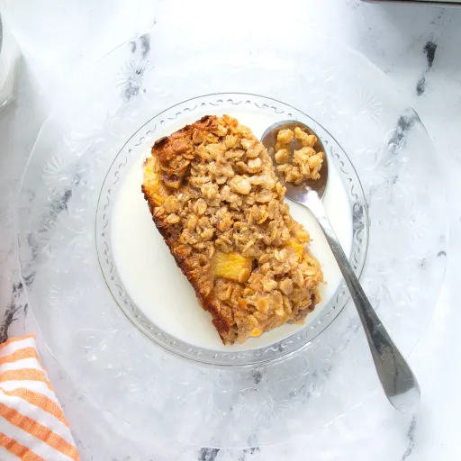 Peach Baked Oatmeal Recipe
