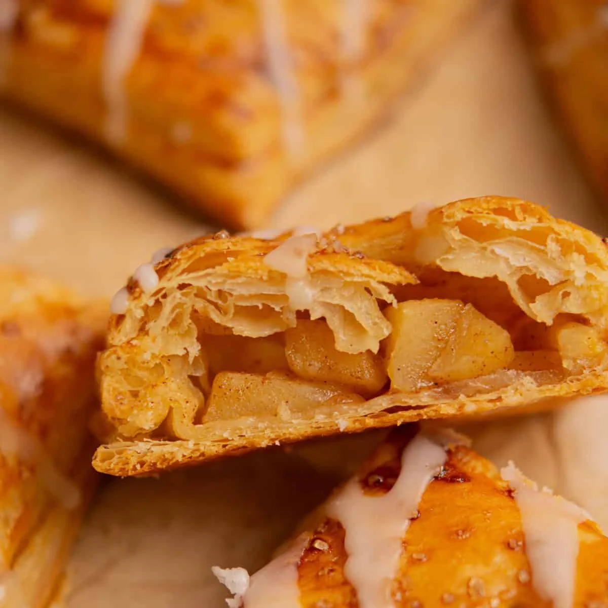 Apple Hand Pies with Puff Pastry