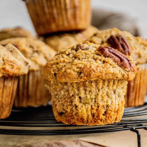 Banana Pecan Muffins
