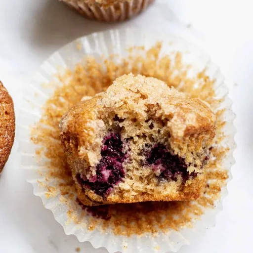 Blackberry Muffins with Streusel