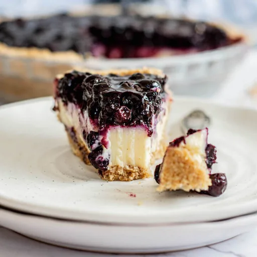 Blueberry Custard Pie