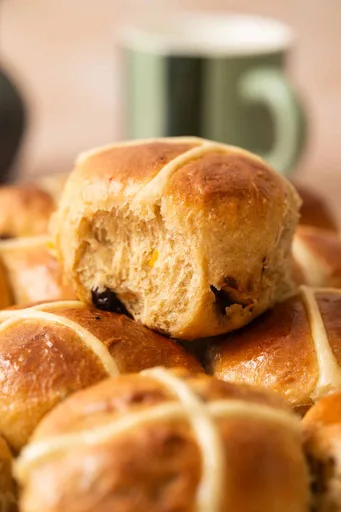 Brioche Hot Cross Buns