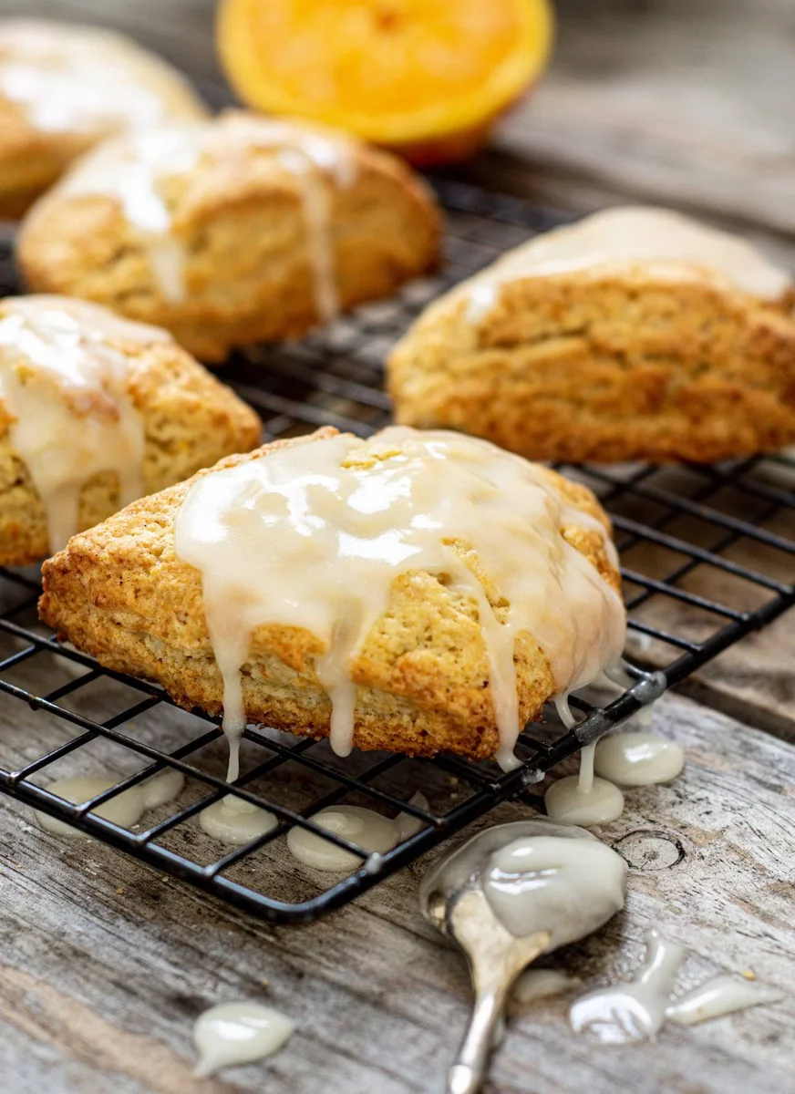 Orange Cardamom Scones