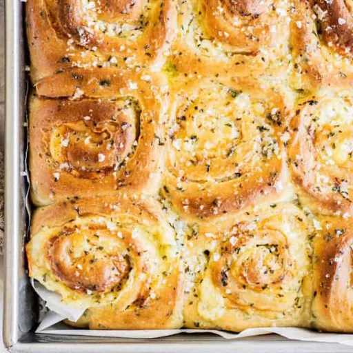 Cheesy Garlic Butter Rolls