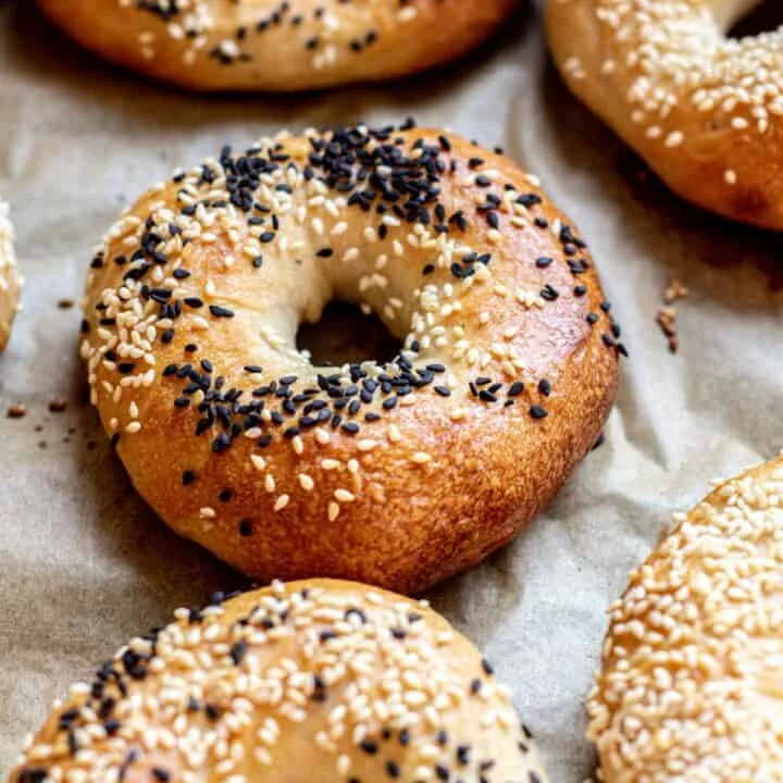 Sourdough Bagels