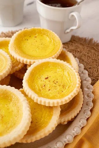 Tartaletas de Crema Custard