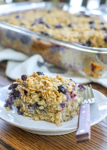 Blueberry Baked Oatmeal