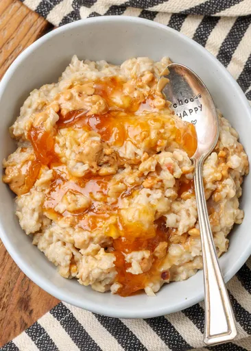 Avena con Mantequilla de Cacahuete