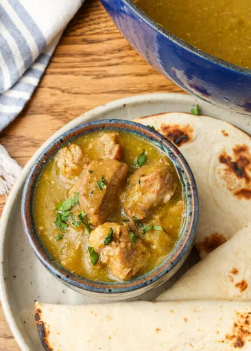 Cerdo en chile verde