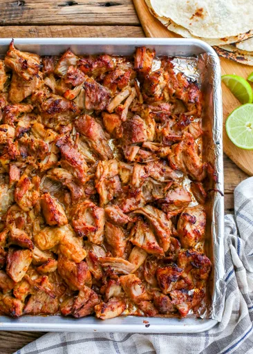Carnitas de cerdo