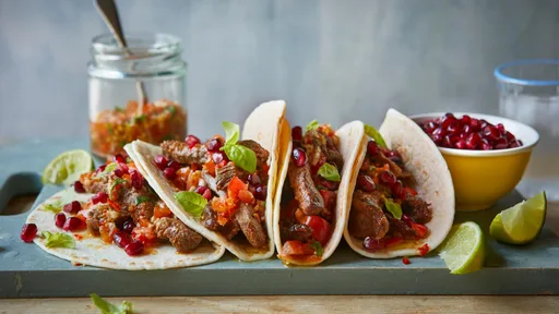 Tacos de ternera en freidora de aire