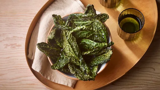 Air fryer kale