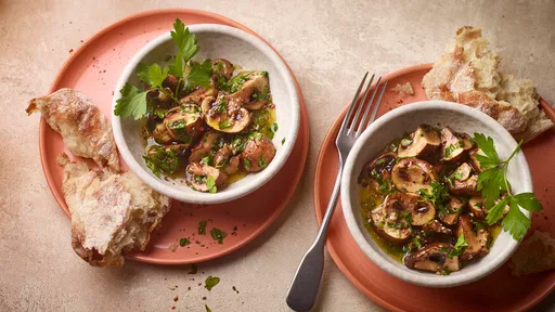 Air fryer mushrooms