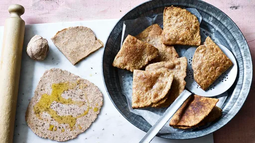 Ajwain parathas