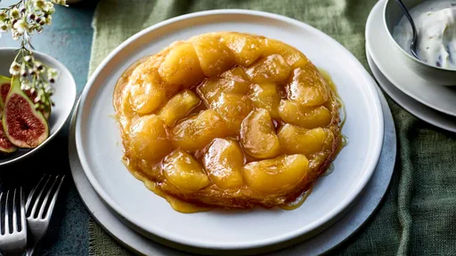 Tarta tatin de manzana
