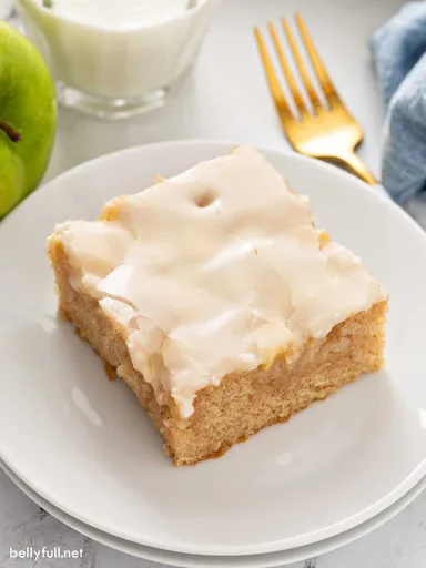 Caramel Apple Sheet Cake