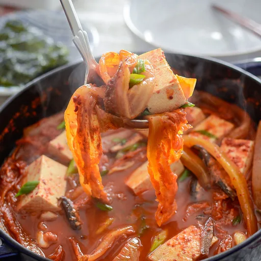 Anchovy Kimchi Stew (Myulchi Kimchi Jjigae)