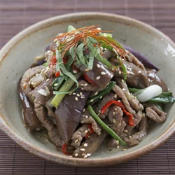 Beef with Eggplant