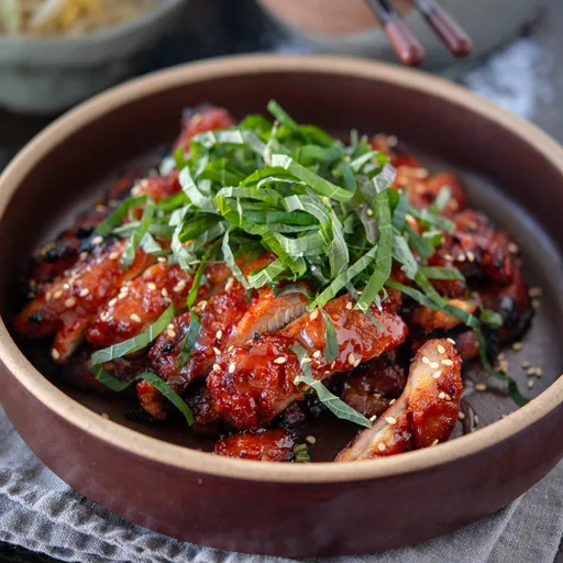 Bulgogi de pollo (Pollo estilo barbacoa coreana)