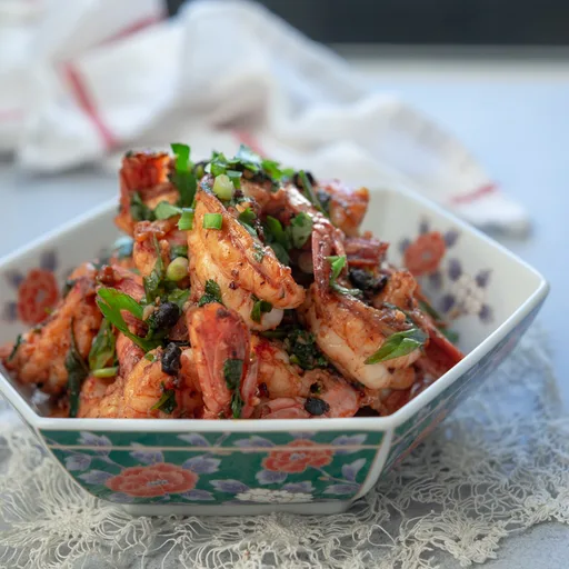 Chili Garlic Shrimp with Chili Crisp