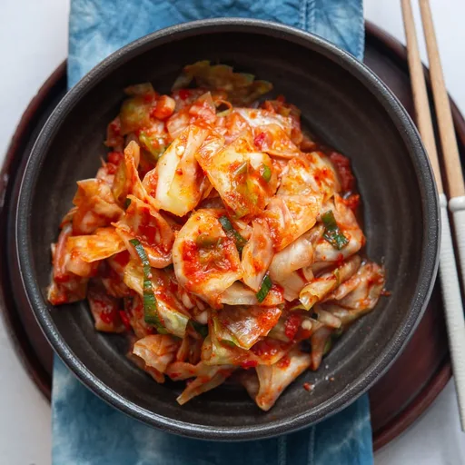 Kimchi de repollo verde (Yangbaechu Kimchi)