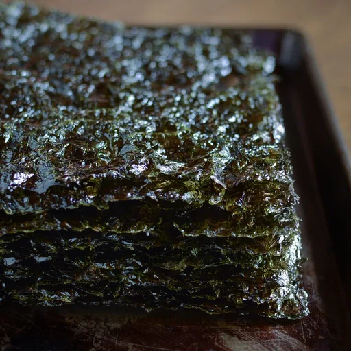 Geröstete Algensnacks selbst gemacht