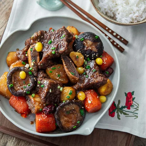 Best Galbi Jjim (Korean Braised Short Ribs)