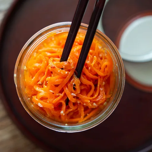 Korean Carrot Salad (Morkovcha)