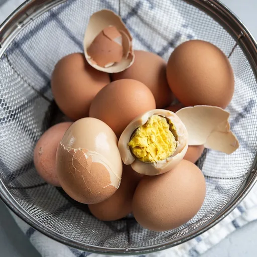 Cómo hacer huevos de sauna coreanos (Instant Pot)