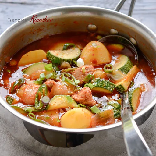 Korean Spicy Tuna and Potato Stew