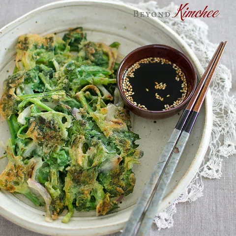 Crispy Spinach Pancakes