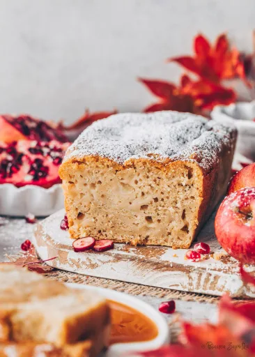 Das Beste Apfelbrot (Gesunder Apfelkuchen)